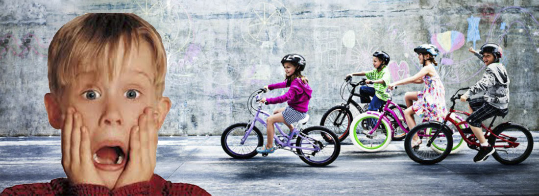 Новогодняя акция на детские велосипеды!